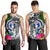 Northern Mariana Islands Men Tank Top - Turtle Plumeria Banana Leaf - Polynesian Pride