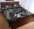 Papua New Guinea Quilt Bed Set - White Shark Polynesian Tattoo - Polynesian Pride