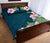 Hawaiian Quilt Bed Set - Hawaii Hibiscus Turtle Pattern - Polynesian Pride