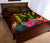 Kosrae Polynesian Personalised Quilt Bed Set - Hibiscus and Banana Leaves - Polynesian Pride