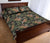 Tropical Hibiscus Monstera Leaf Quilt Bed Set - Polynesian Pride