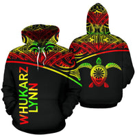 Whukarz Lynn All Over Hoodie PP1293 - Polynesian Pride