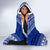 Cook Islands Flag Polynesian Chief Hooded Blanket - Polynesian Pride