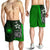 Samoa Polynesian Men's Shorts Green - Turtle With Hook Green - Polynesian Pride