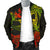 Hawaii Men's Bomber Jacket - Polynesian Hammerhead Shark - Polynesian Pride