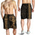 Hawaii Coat Of Arms Men's Shorts Gold - Polynesian Pride