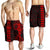 Hawaii Coat Of Arms Men's Shorts Red - Polynesian Pride