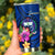 Samoa Polynesian Tumbler - Floral With Seal Blue - Polynesian Pride