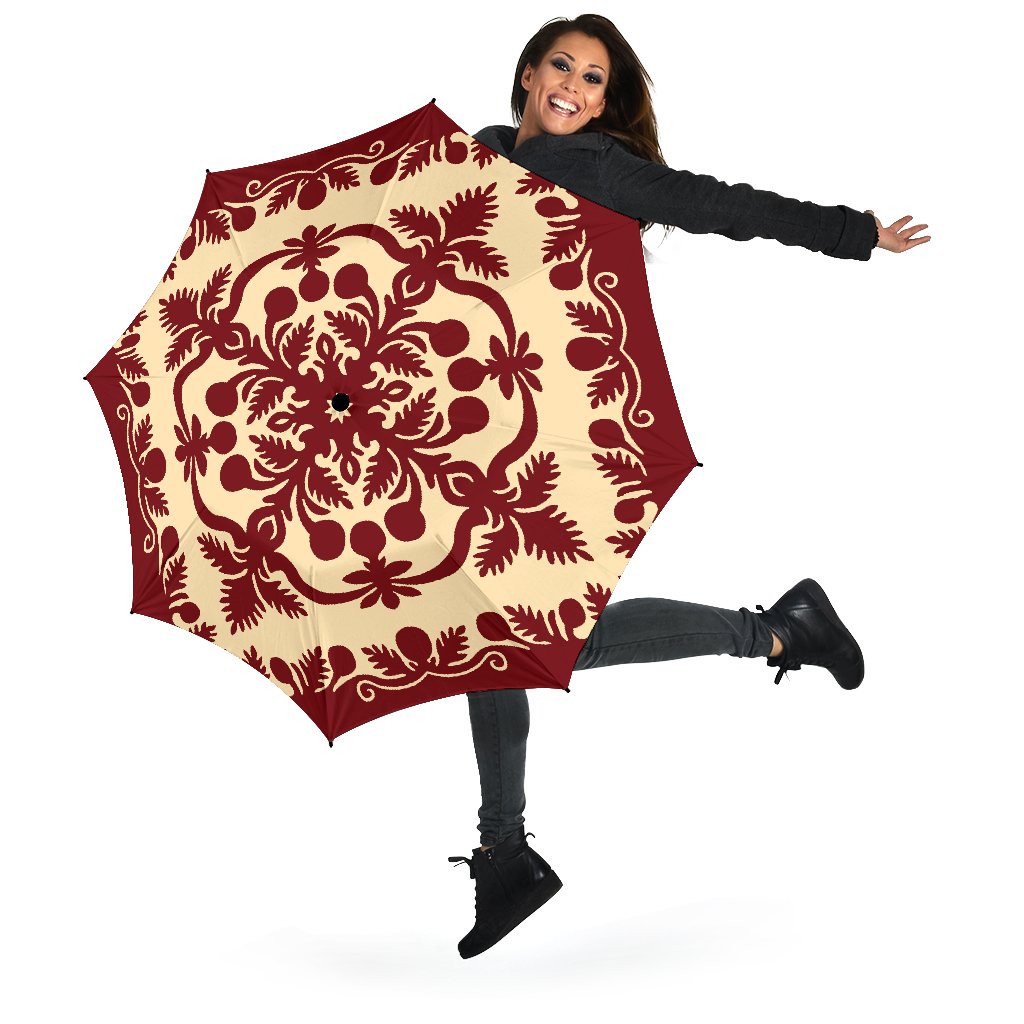 Hawaiian Quilt Royal Umbrella - Polynesian Pride