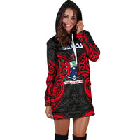 Samoa Polynesian Women's Hoodie Dress - Samoan Spirit - Polynesian Pride