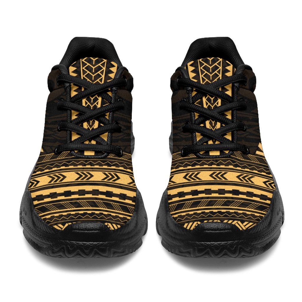 Kosrae Chunky Sneakers - Polynesian Chief Gold Version - Polynesian Pride