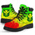 Hawaii All - Season Boots - Kanaka Maoli Flag Red & Yellow - Polynesian Pride