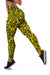 Polynesian Kakau Turtle Yellow Hawaii Women's Leggings AH - Polynesian Pride