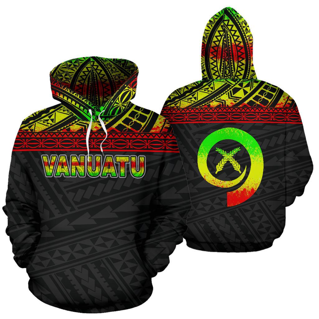Vanuatu Polynesian Hoodie Reggae Unisex Reggae - Polynesian Pride