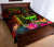 Guam Polynesian Personalised Quilt Bed Set - Hibiscus and Banana Leaves - Polynesian Pride