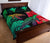 Hawaii Turtle Wave Hibiscus Quilt Bed Set - Unia Style - Polynesian Pride