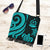 Vanuatu Boho Handbag - Turquoise Tentacle Turtle - Polynesian Pride