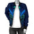 Maori Manaia New Zealand Women Bomber Jacket Blue - Polynesian Pride