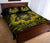 Hawaii Owl Hibiscus Plumeria Quilt Bed Set - Yellow - Polynesian Pride