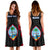 Guam Polynesian Custom Personalised Midi Dress - Guam Spirit - Polynesian Pride