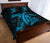 Hawaii Turtle Flower Polynesian Quilt Bed Set - Turquoise - Polynesian Pride