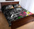 Hawaii Polynesian Quilt Bed Set - Turtle Plumeria (Black) - Polynesian Pride