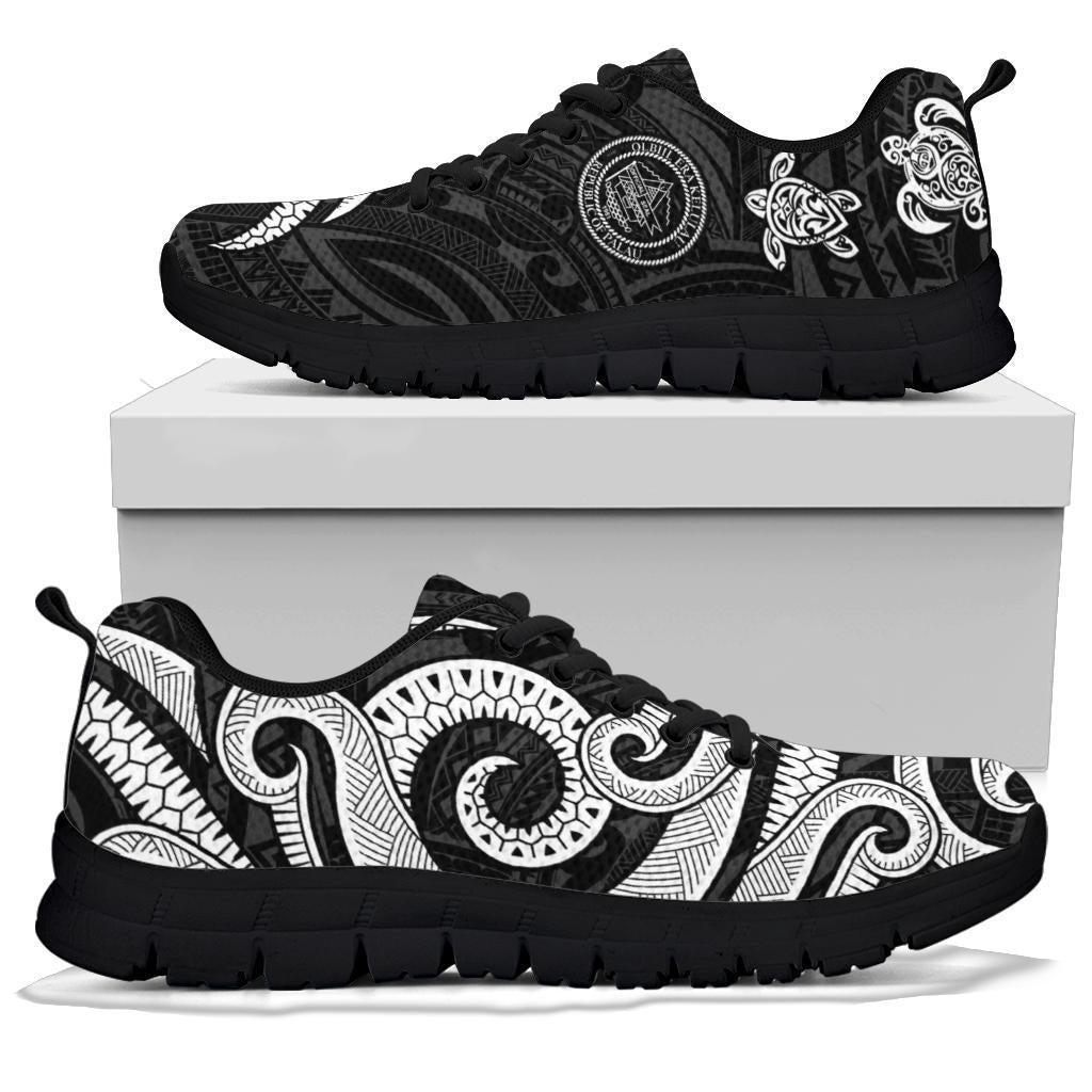 Palau Sneakers - White Tentacle Turtle - Polynesian Pride