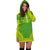 Kanaka Maoli Women's Hoodie Dress - Polynesian Flag Chief - Polynesian Pride