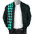 Hawaii Kakau Polynesian Three Turtles Map Men's Bomber Jacket - Turquoise - Polynesian Pride