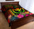 Polynesian Hawaii Kanaka Maoli Polynesian Quilt Bed Set - Hibiscus and Banana Leaves - Polynesian Pride