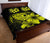 Hawaiian Map Turtle Hibiscus Polynesian Quilt Bedding Set - Yellow - Polynesian Pride