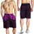 New Zealand All Over Print Men'S Shorts, Maori Polynesian Tattoo Purple - Polynesian Pride