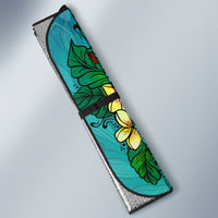 Hawaii Auto Sun Shade - Tropical Flowers Style - Polynesian Pride