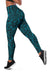 Polynesian Kakau Turtle Blue Hawaii Women's Leggings AH - Polynesian Pride