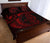 Polynesian Quilt Bed Set - Polynesian Red Seahorse Tattoo - Polynesian Pride