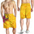 Polynesian Hawaii Kanaka Maoli Men's Shorts - Hibiscus Flowers & Polynesian Patterns - Polynesian Pride