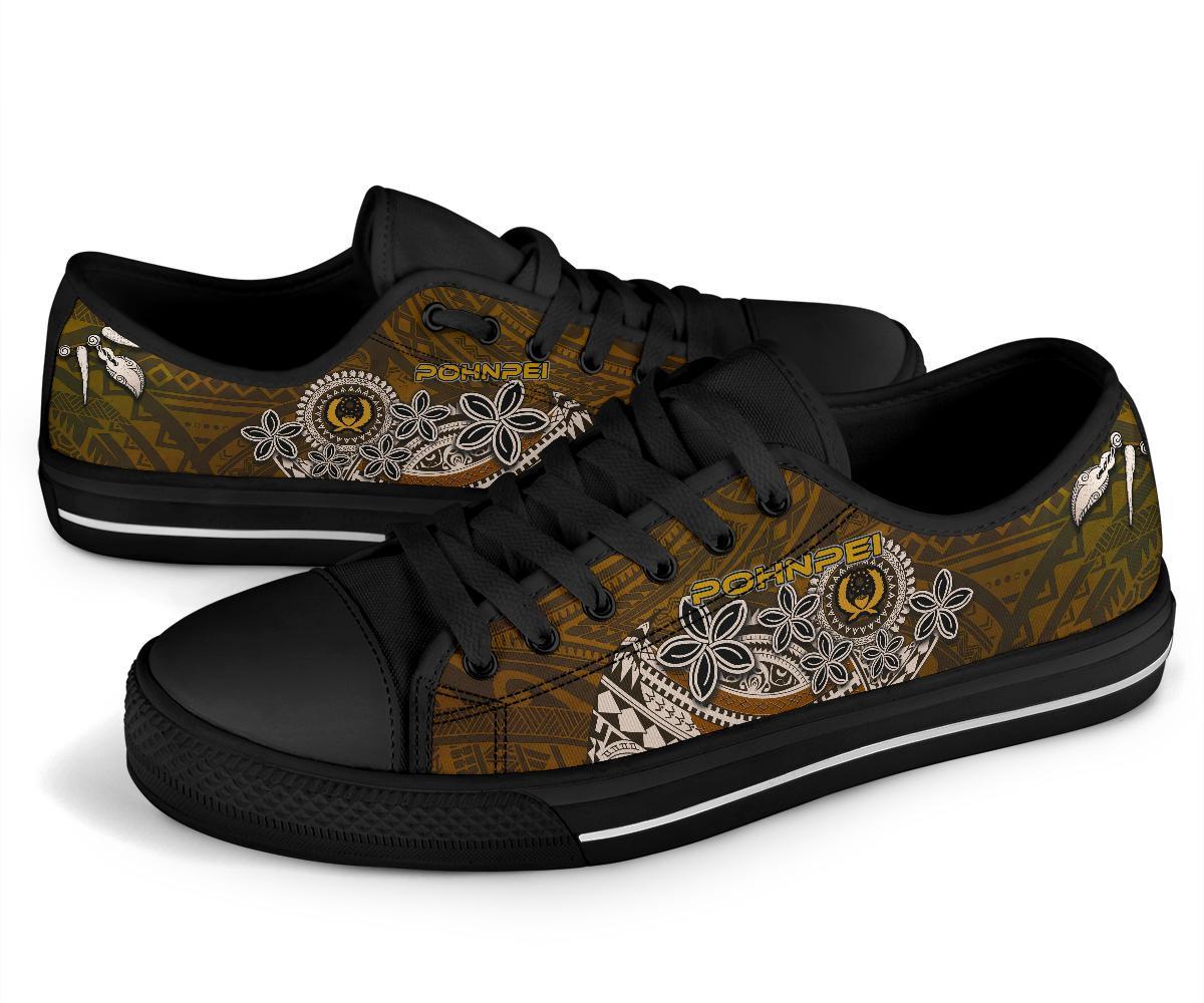 Pohnpei Low Top Shoes - Polynesian Boar Tusk - Polynesian Pride