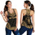 Niue Women's Racerback Tank - Polynesian Chief Gold Version - Polynesian Pride