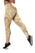 Polynesian Plumeria Mix Gold Hawaii Women's Leggings AH - Polynesian Pride