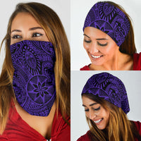 Polynesian Hawaiian Style Tribal Tattoo Violet Bandana 3 - Pack - Polynesian Pride