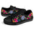 Northern Mariana Islands Low Top Shoe - Hibiscus Polynesian Pattern - Polynesian Pride