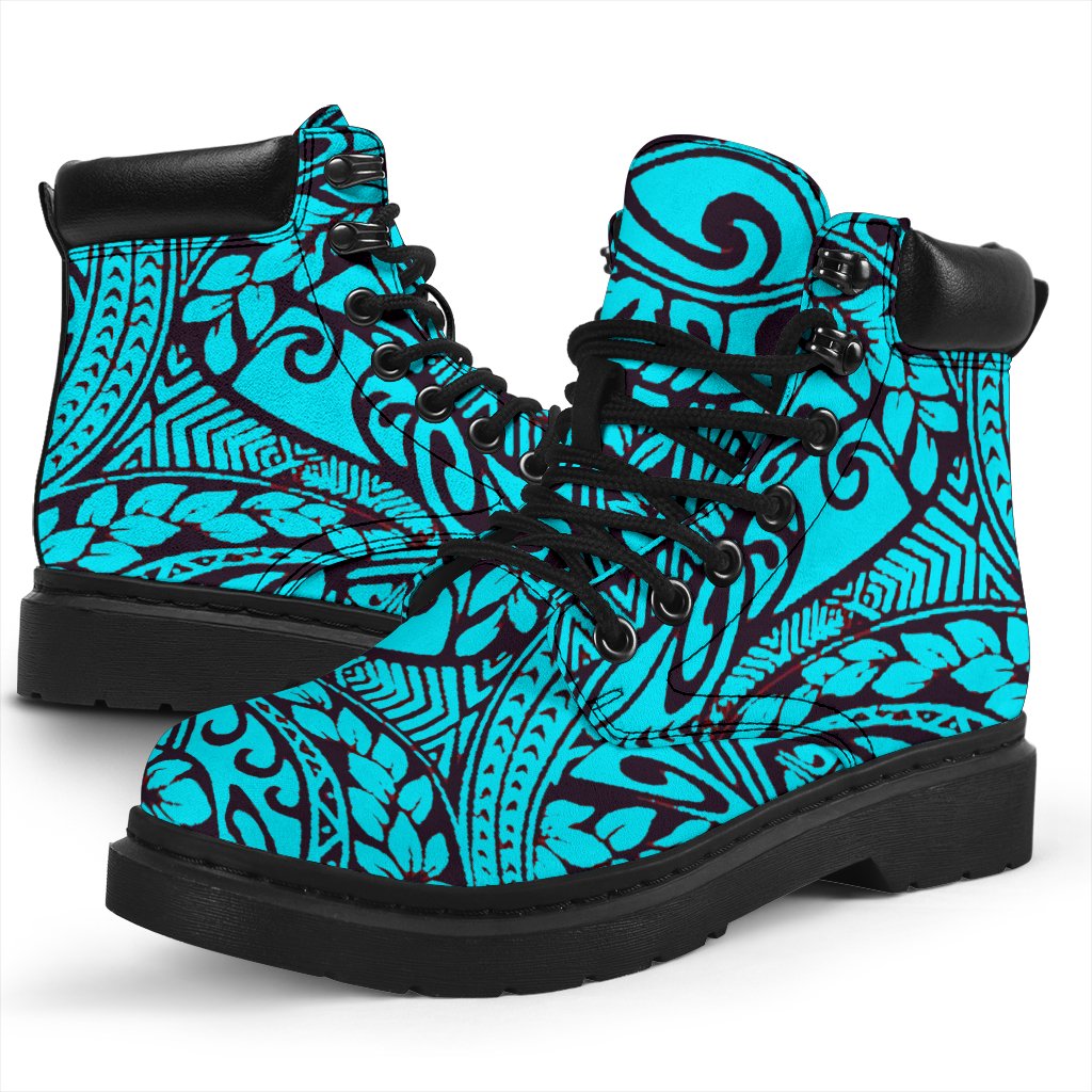 Polynesian 25 Season Boots - Polynesian Pattern - Polynesian Pride