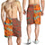 Tropical Polynesian - Hawaiian Men's Shorts - Haka Style - Polynesian Pride