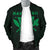 Hawaii Kanaka Polynesian Men's Bomber Jacket Green - Polynesian Pride