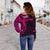 Hawaii Mauna Kea Polynesian Women's Off Shoulder Sweater - Pink - Polynesian Pride