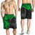 Pohnpei Polynesian Shorts (Men) - Polynesian Green Turtle - Polynesian Pride