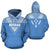 Kosrae All Over Hoodie Sailor Style Unisex Blue - Polynesian Pride