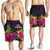 New Caledonia Polynesian Men's Shorts - Summer Hibiscus - Polynesian Pride