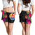 Tahiti All Over Print Women's Shorts - Polynesian Hibiscus Pattern - Polynesian Pride