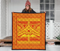 Hawaii Polynesian Mauna Kea Premium Quilt - Polynesian Pride